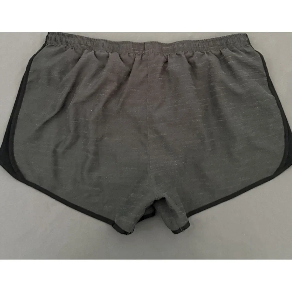 Nike Dri-FIT Running Shorts Womens Size XL Gray Athletic Lined Drawstring Waist